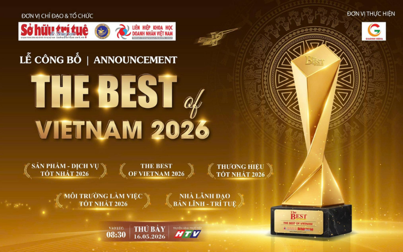 WEPAC Vinh Dự Nhận Giải Top 10 Thương Hiệu Tốt Nhất Việt Nam 2026