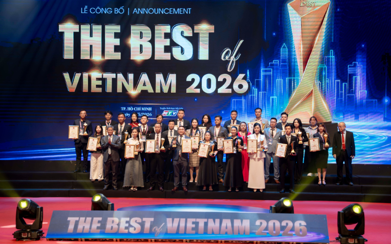 WEPAC Vinh Dự Nhận Giải Top 10 Thương Hiệu Tốt Nhất Việt Nam 2026