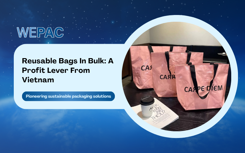 Reusable Bags In Bulk: A Profit Lever From Vietnam