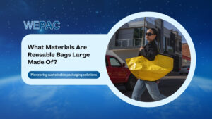 What Materials Are Reusable Bags Large Made Of?