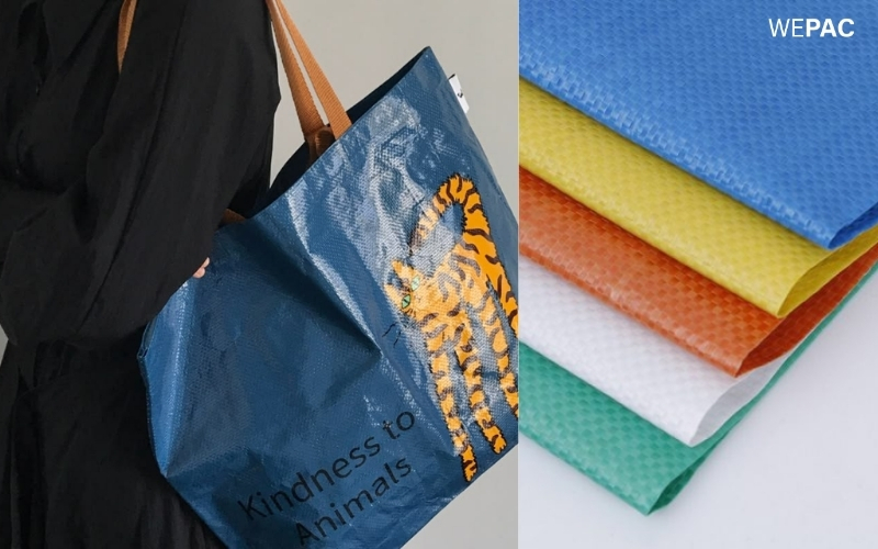 What Materials Are Reusable Bags Large Made Of?